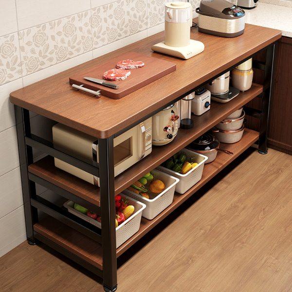 厨房多功能置物架落地切菜桌子台多层餐边储物柜收纳架窄边柜,厨房/烹饪用具,果蔬置物架/篮/框,淘宝优惠券,粉丝福利购,淘宝优惠卷