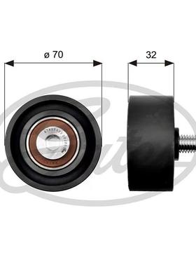 云内发动机皮带张紧轮7PK1279 6PK1355 X207013 X8197002