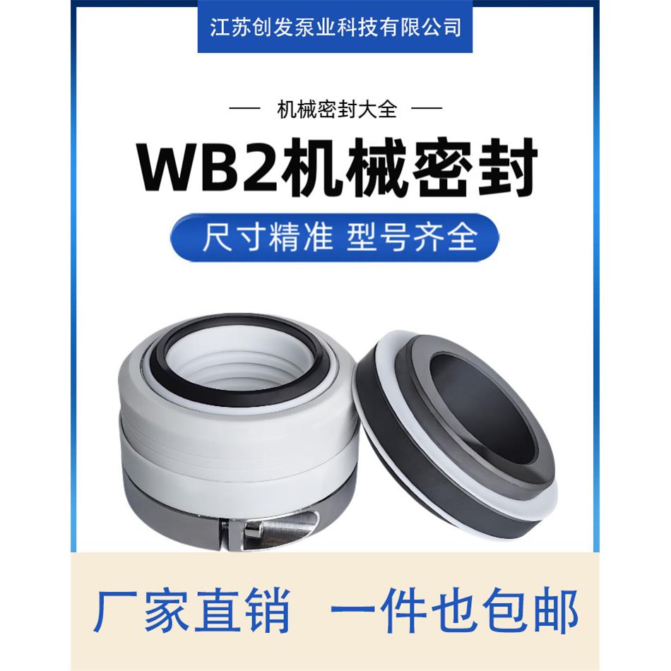 WB2机械密封25 30 35 40 50 55 WB2机封化工泵耐酸泵水封轴封