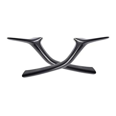 适用于17-24款马自达CX5改装中网饰条CX-5亮黑碳纤前杠格栅装饰件