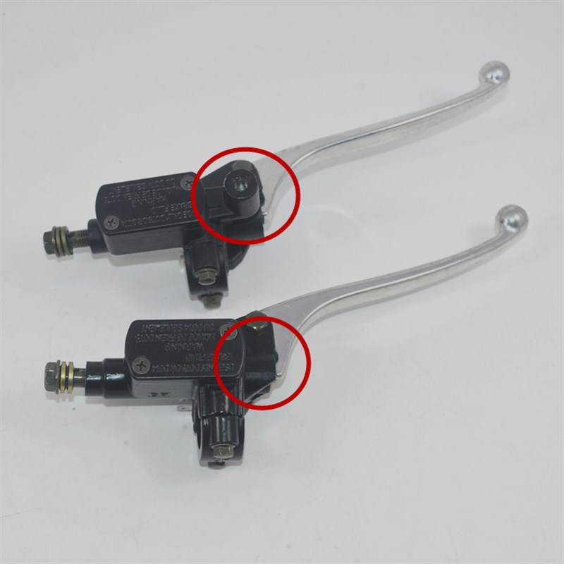 适用踏板车摩托小龟仿迅鹰速战尚领电动车左右碟刹泵刹车上泵