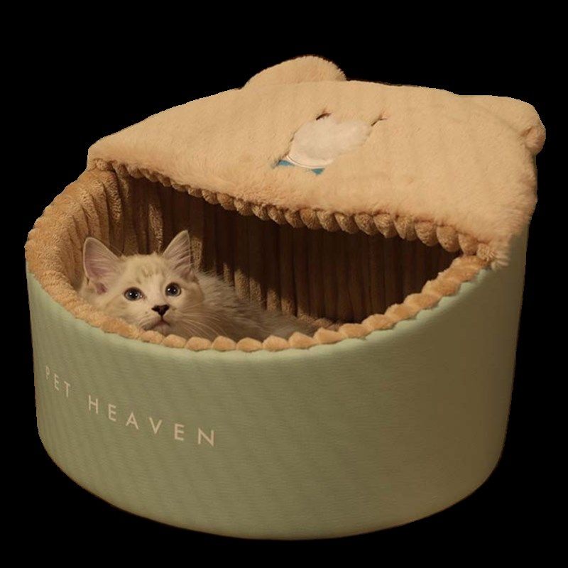 猫窝冬季保暖猫床封闭式猫咪别墅深度睡眠幼犬小泰迪狗窝宠物用品,宠物/宠物食品及用品,猫窝/屋/帐篷/沙发,淘宝优惠券,粉丝福利购,淘宝优惠卷