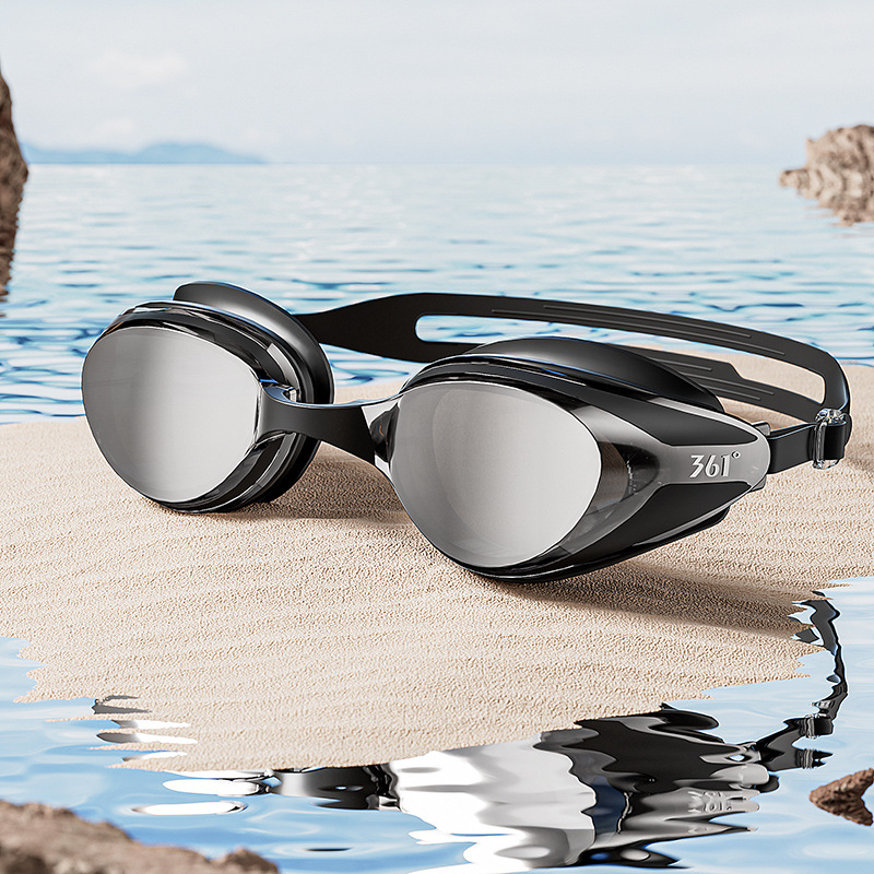 361°电镀高清防雾专业泳镜