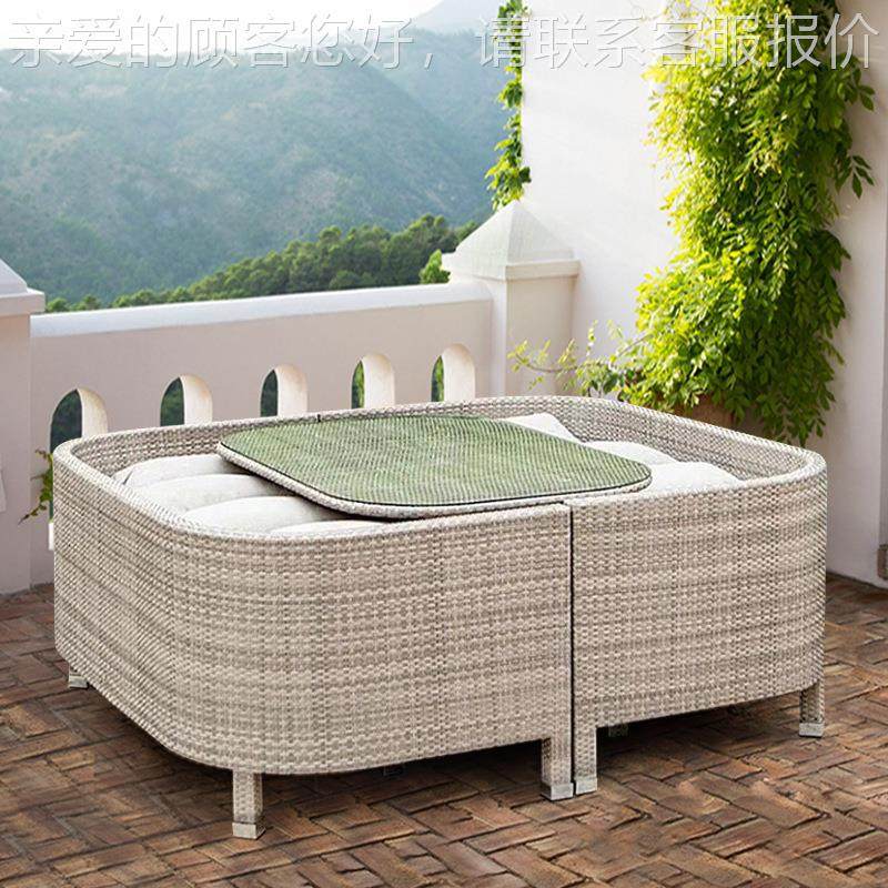 制藤222编沙组露定台休闲合室外藤艺发家具花园庭院防水藤椅沙发,住宅家具,户外沙发,淘宝优惠券,粉丝福利购,淘宝优惠卷
