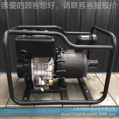柴油机水泵寸农用溉工8程HL-CSB-5排水离污水泵大流灌量压井式心