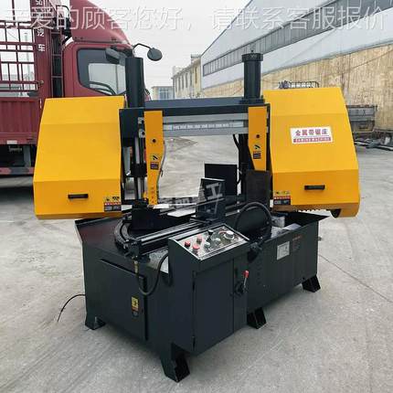 角度锯GB4230床厂家斜G4230金属切割锯4560°带锯床° 切角度锯B