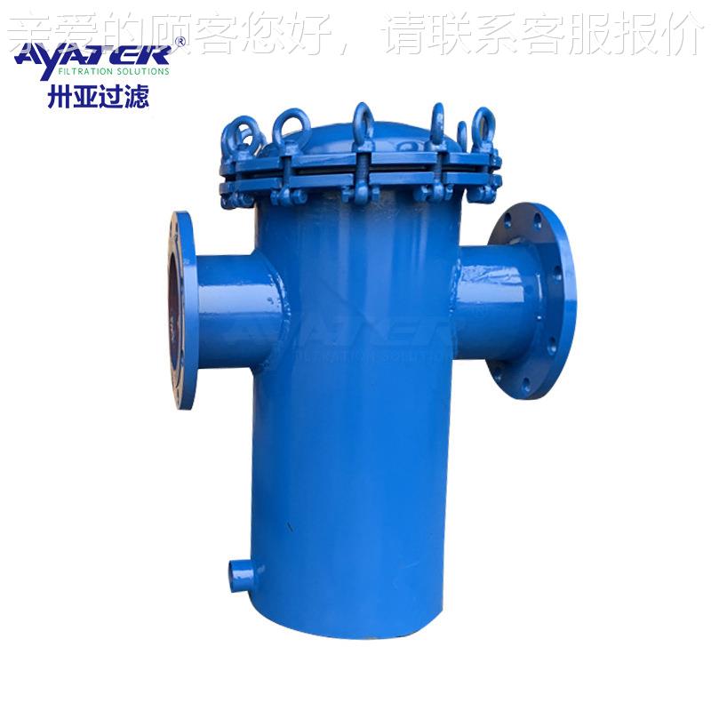 过滤海不水处理污设备篮式过滤器304锈钢毛发收集FTE器滤过器