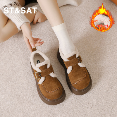 星期六官方旗舰店棉鞋女