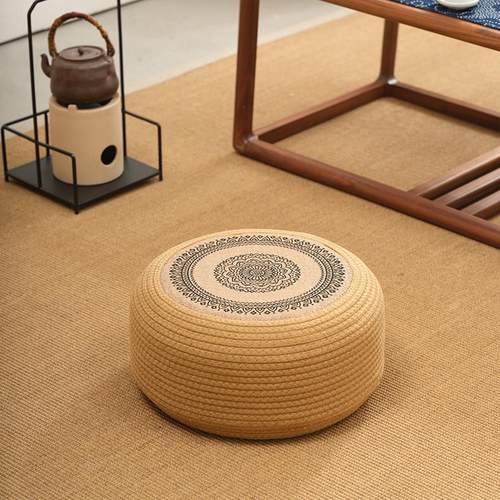 蒲团坐垫地上懒人榻榻米坐墩飘窗阳台地板卧室地垫打坐垫禅修跪垫