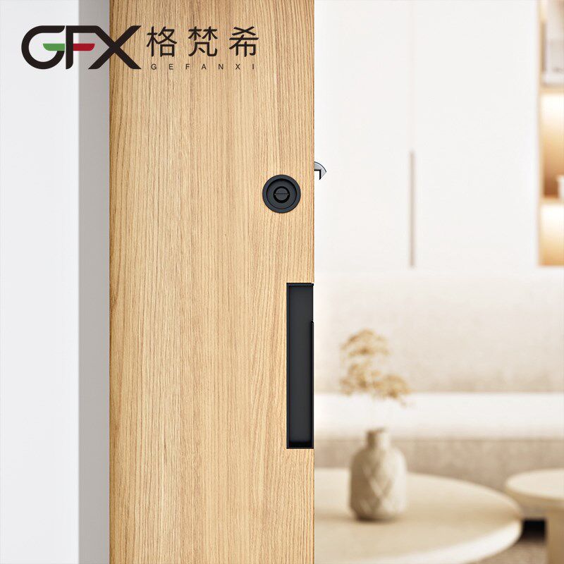 厨房隐形拉手推拉门扣手移门拉手嵌入式衣帽间门暗装防撞加长拉手