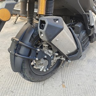 适用卡吉瓦150ADV挡泥板后轮挡水摩托车改装后泥瓦泥板挡泥皮配件