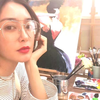 自助画室笔筒不锈钢洗笔桶笔刷收纳桶多功能带提手 铁质陈列桶