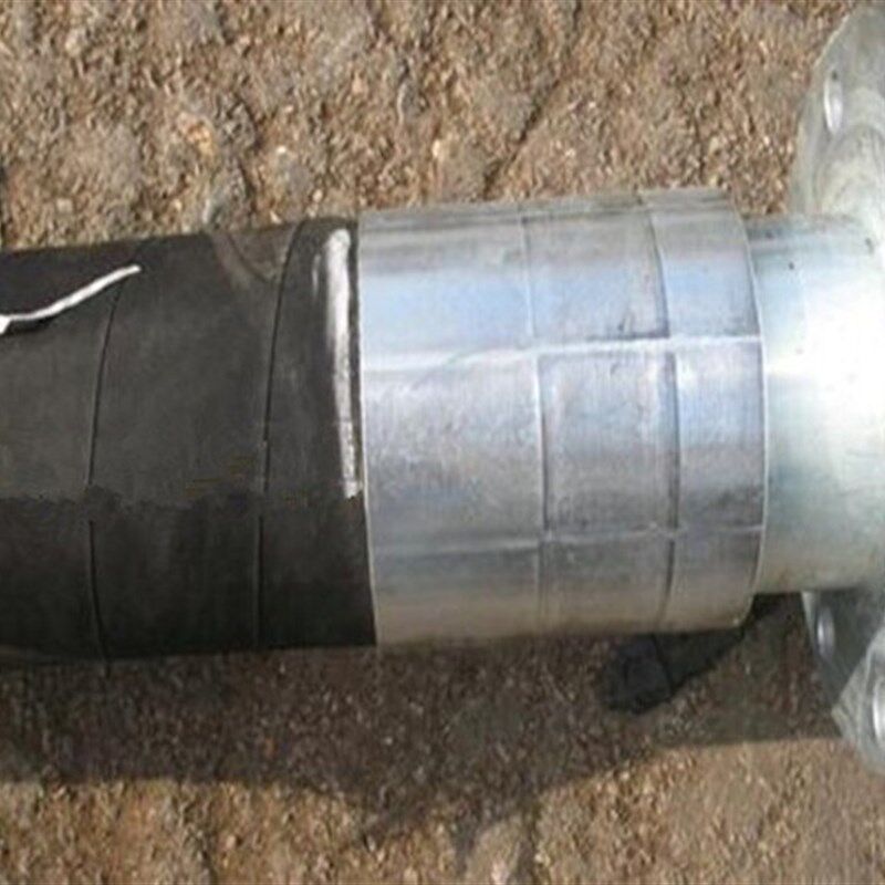 扣压法兰接头高压橡胶管总成2寸3寸4寸5寸大口径双层钢丝编织软管