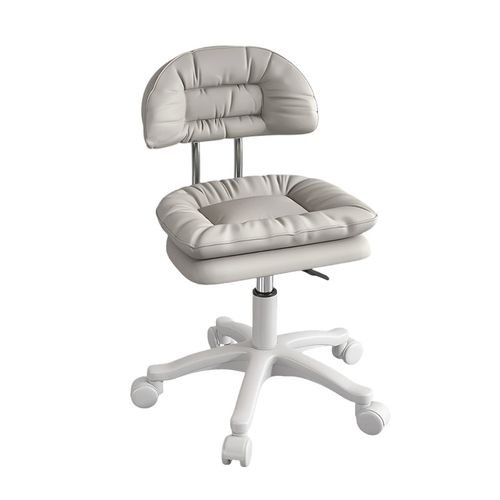 化妆椅美容院专用靠背椅子美甲美发师升降椅旋转轮滑吧台凳大工椅