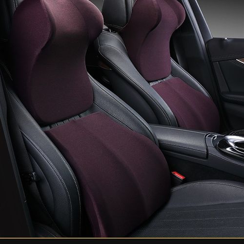 汽车头枕护颈枕靠枕车用枕头车载座椅颈枕四季车内用品记忆棉腰靠