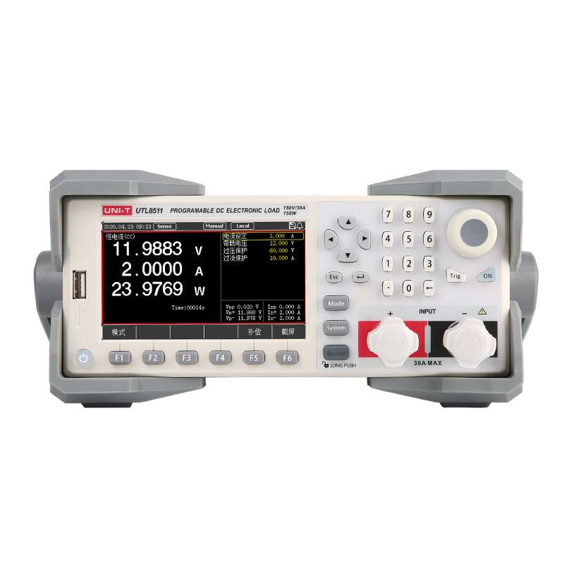 优利德UTL8511+高精度可编程直流电子负载仪LED驱动电池电源测试