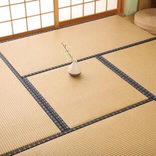 榻榻米垫子定制椰棕床垫黄麻芯草席仿藤坐垫爬垫塌塌米出口品质