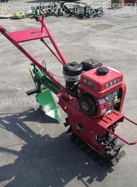 风冷柴油旋耕机 用农油型山地链轨微耕机LKR地 轻汽便型犁机