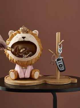 简约现代轻奢进门玄关客厅钥匙收纳摆件托盘乔迁T新居礼品搬家礼