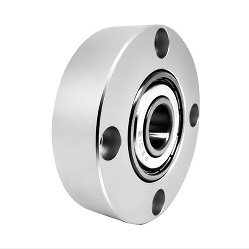无扣环单轴承型圆法兰带座轴承座组件固定座BARN-6200ZZ BFF53铝