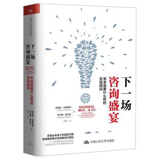 【正版书】 下一场咨询盛宴 埃德加·戈弗洛伊 ·舒尔茨 著 中国人民大学出版社