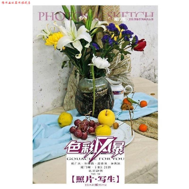 【正版书】 色彩风暴 照片·写生 李家友 编 重庆出版社
