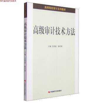 【正版书】 审计技术方法 王会金,陈丹萍 编 中国时代经济出版社