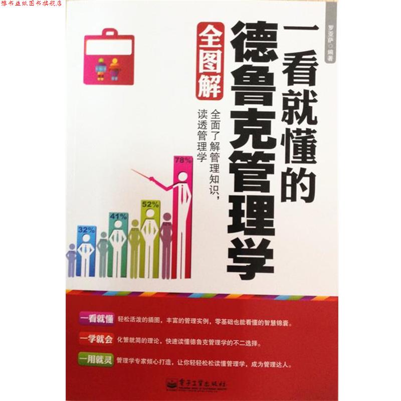 【正版书】 一看就懂的德鲁克管理学全图解 罗亚萨 著 电子工业出版社