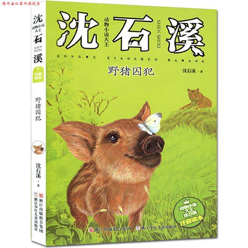 【正版书】 动物小说大王沈石溪·注音读本:野猪囚犯 沈石溪 著 浙江少年儿童出版社