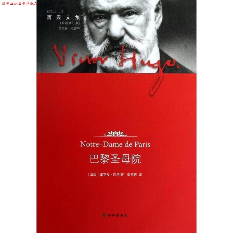 【正版书】 雨果文集:巴黎圣母院 [法] 维克多·雨果（Hugo V.） 著,李玉民 译 译林出版社