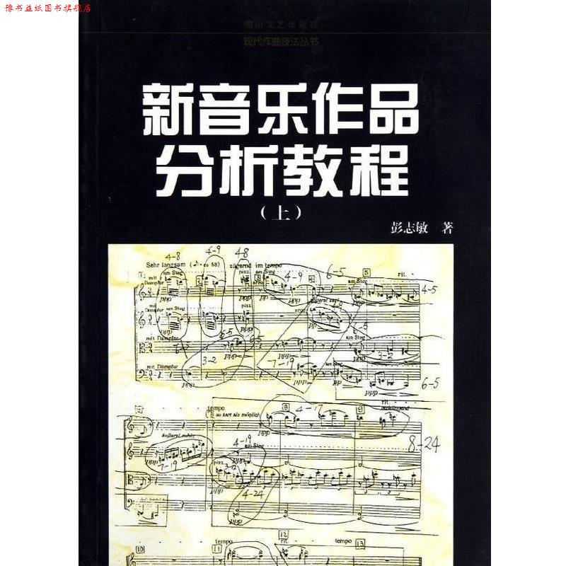 【正版书】 新音乐作品分析教程 彭志敏 湖南文艺出版社