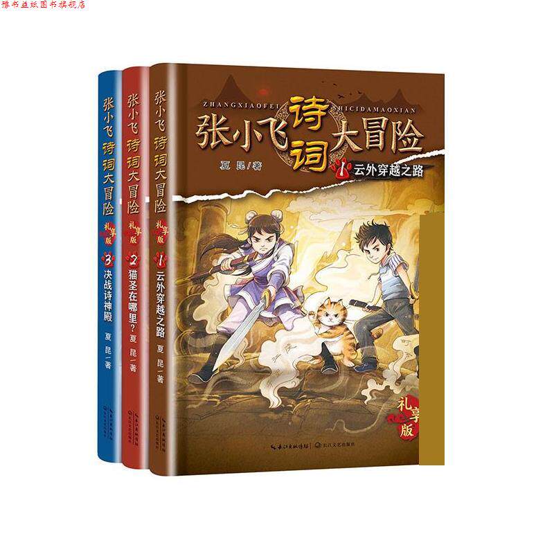 【正版书】 张小飞诗词大冒险 夏昆 长江文艺出版社