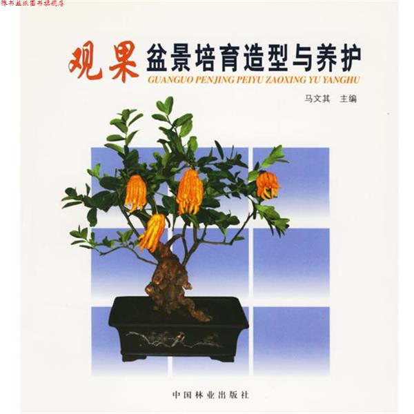 【正版书】 观果盆景培育造型与养护 马文其 主编 中国林业出版社