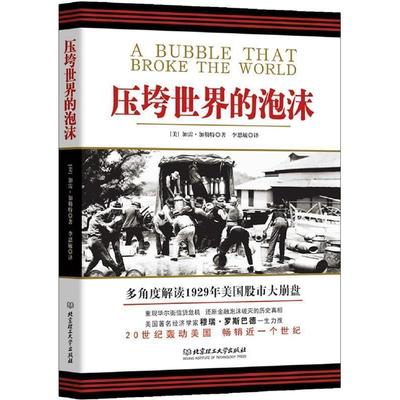 【正版书】 压垮世界的泡沫 (美)加雷·加勒特 北京理工大学出版社