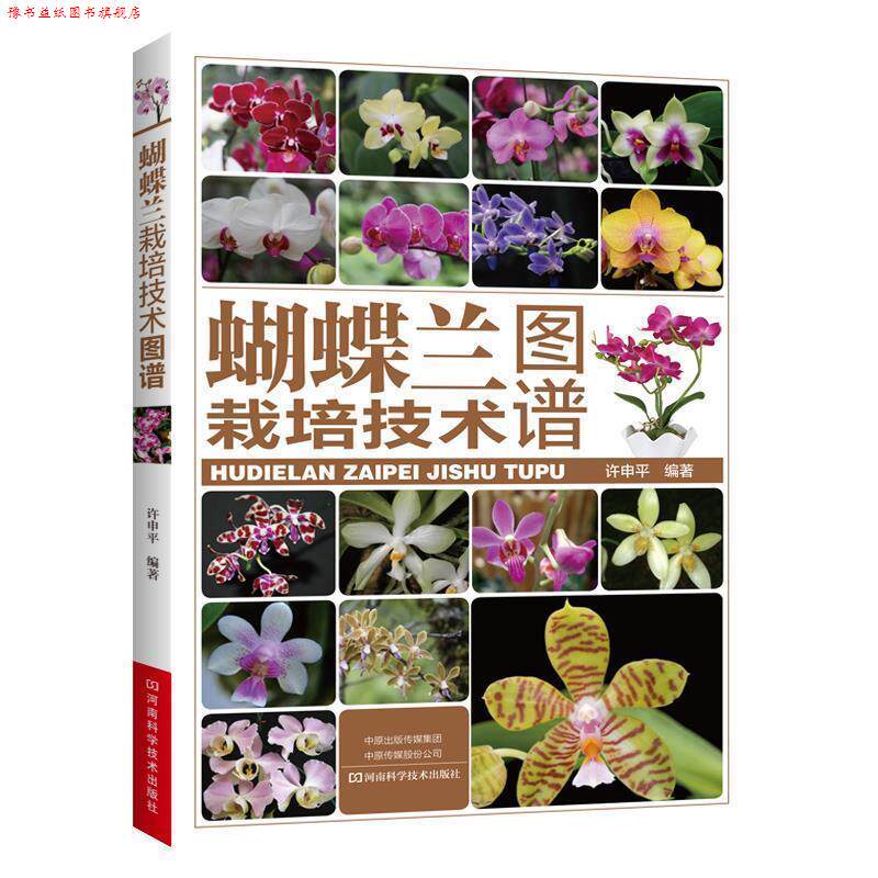 【正版书】 蝴蝶兰栽培技术图谱 许申平 著 河南科学技术出版社