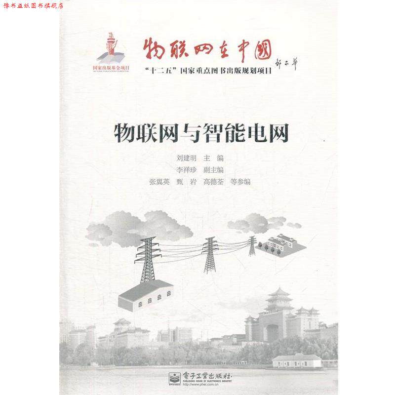 【正版书】 物联网与智能电网 刘建明 电子工业出版社