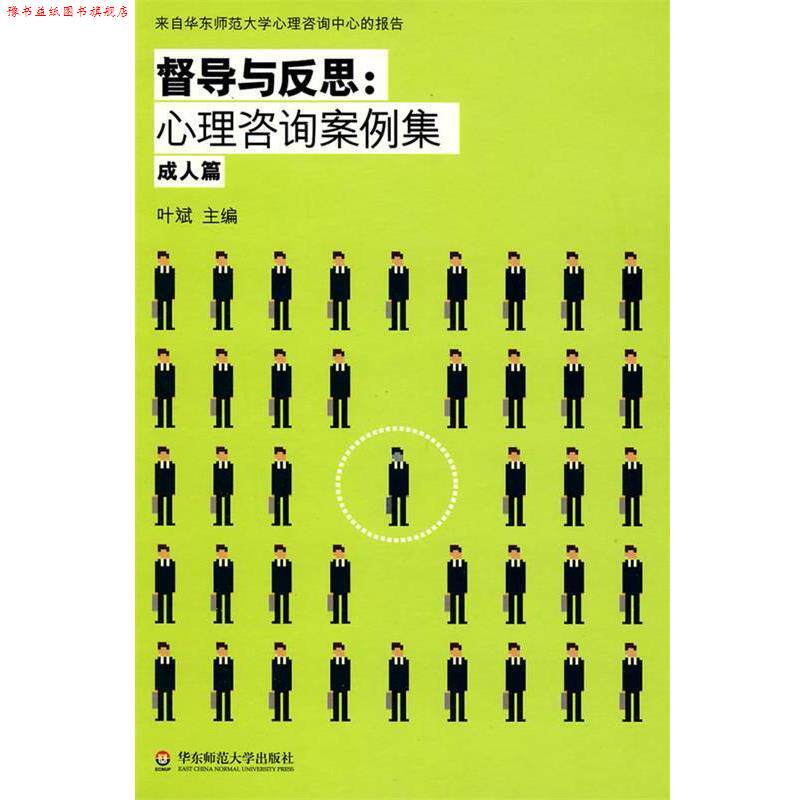 【正版书】 督导与反思:心理咨询案例集 叶斌 主编 华东师范大学出版社