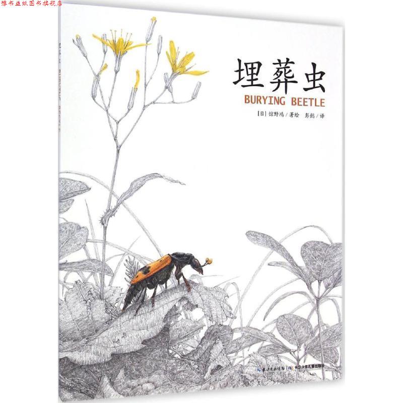 【正版书】 埋葬虫 (日)馆野鸿 著绘,彭懿 译 长江少年儿童出版社有限公司