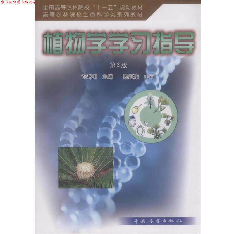 【正版书】 全国高等农林院校“”规划教材·高等农林院校生命退坡在系列教材:植物学学习指导 许鸿川 编 中国林业出版社