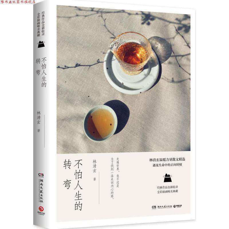 【正版书】 不怕人生的转弯:林清玄温暖力量散文精选 林清玄 湖南文艺出版社