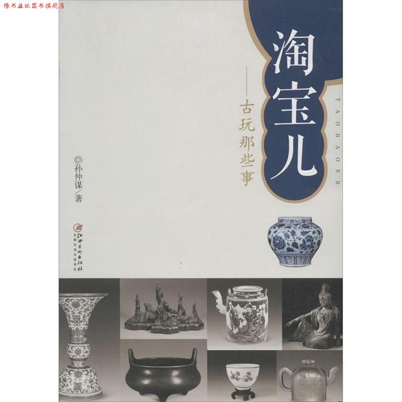 【正版书】 淘宝儿:古玩那些事 孙仲谋　著 江西美术出版社