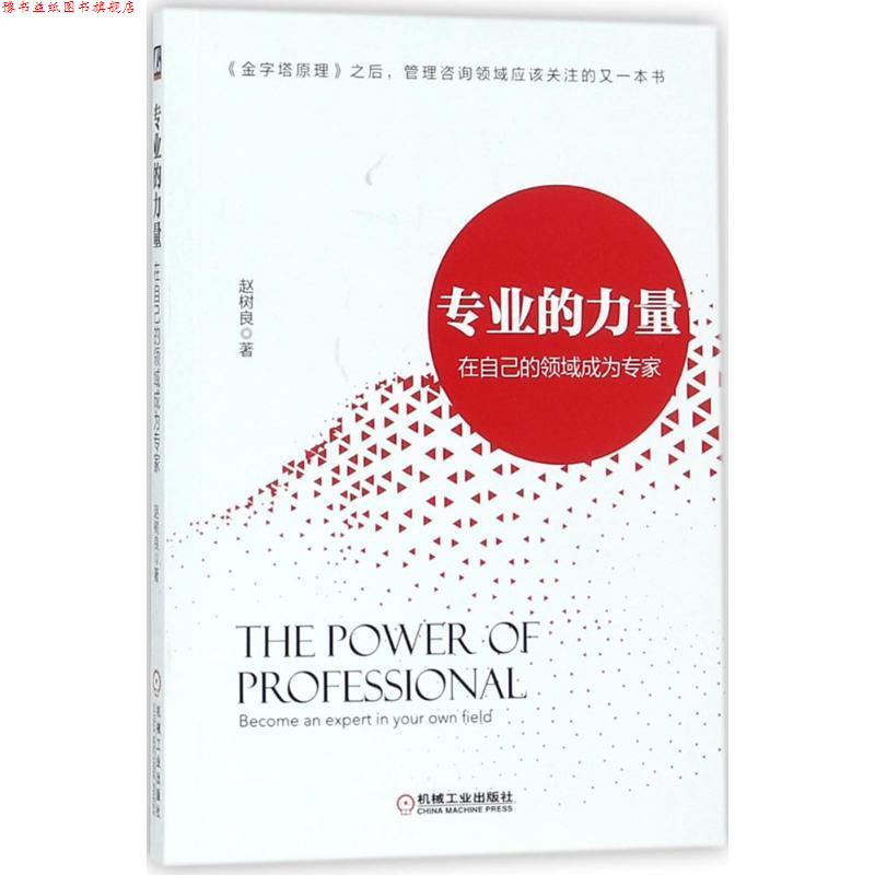 【正版书】 专业的力量:在自己的领域成为专家 赵树良 机械工业出版社