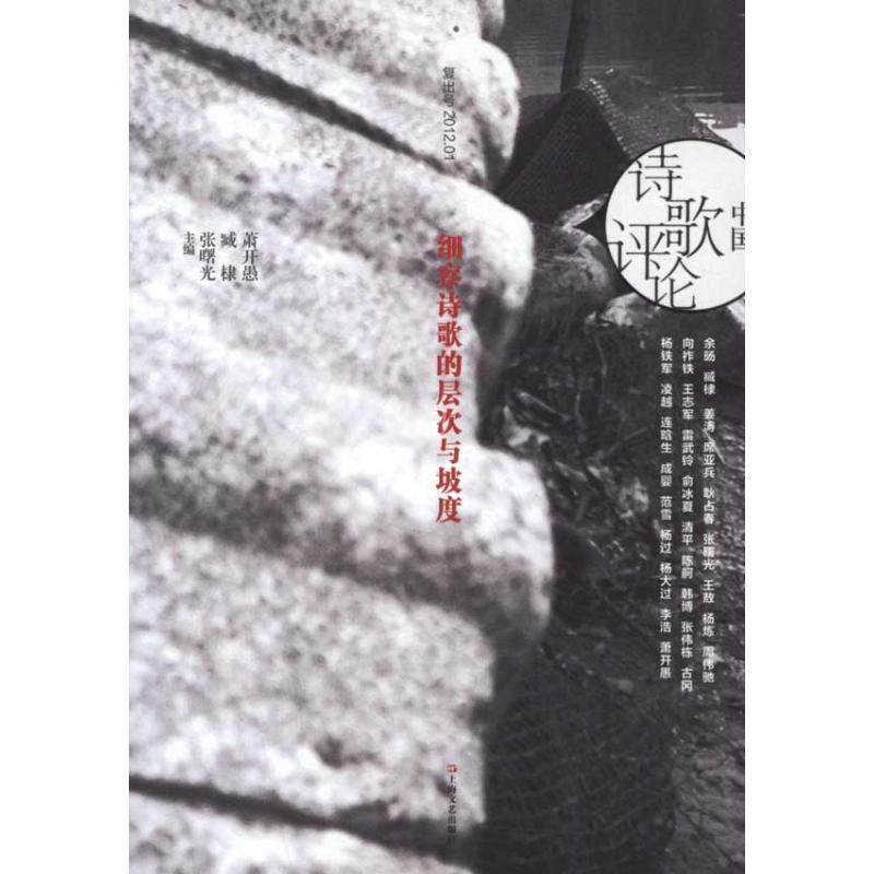 【正版书】 中国诗歌评论:细察诗歌的层次与坡度 萧开愚,张曙光,藏棣 编 上海文艺出版社,书籍/杂志/报纸,文学理论/文学评论与研究,淘宝优惠券,粉丝福利购,淘宝优惠卷