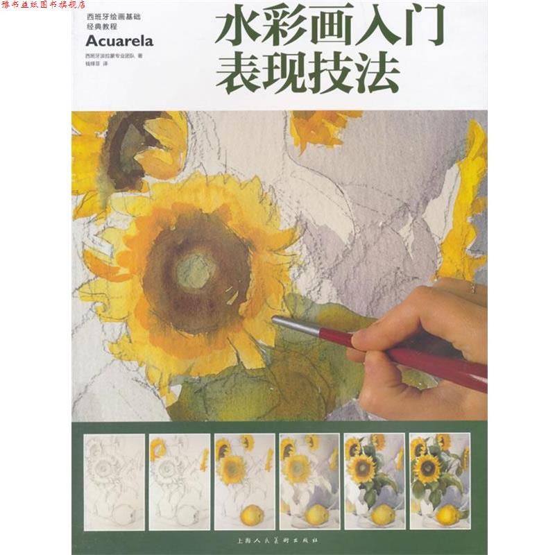 【正版书】 水彩画入门表现技法 西班牙派拉蒙专业团队 著,钱绎菲 译 上海人民美术出版社