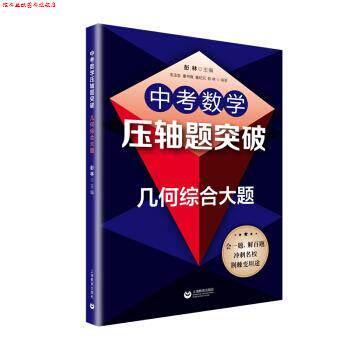 【正版书】 中考数学压轴题突破—几何综合大题 彭林 著 上海教育出版社