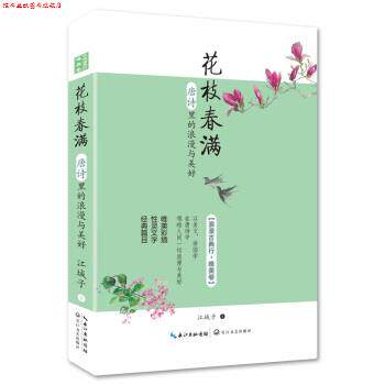 【正版书】 浪漫古典行 唯美卷 花枝春满:唐诗里的浪漫与美好 江城子 长江文艺出版社