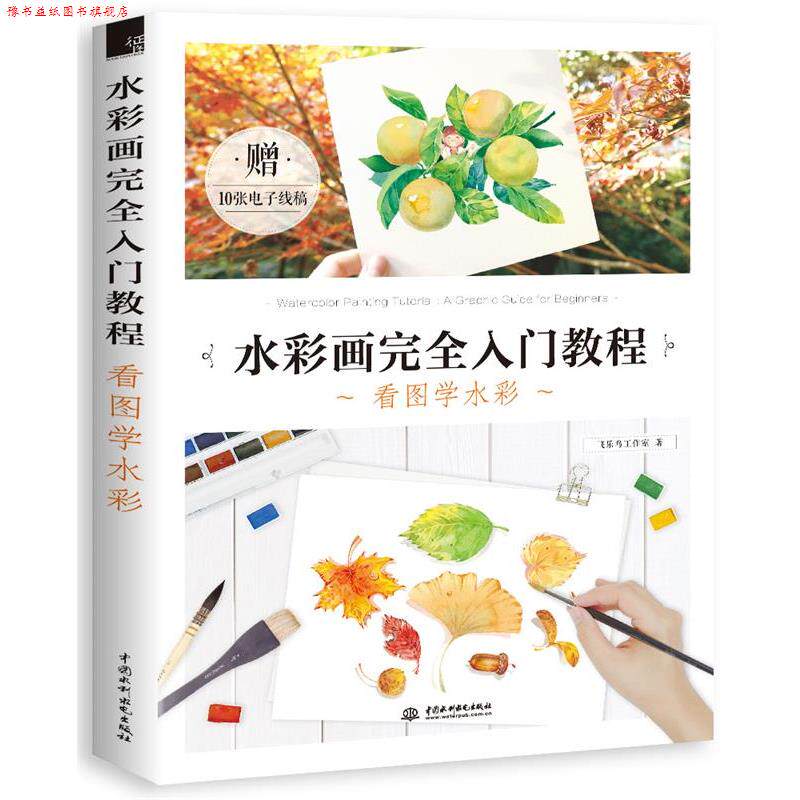 【正版书】 水彩画入门教程 看图学水彩 飞乐鸟 水利水电出版社