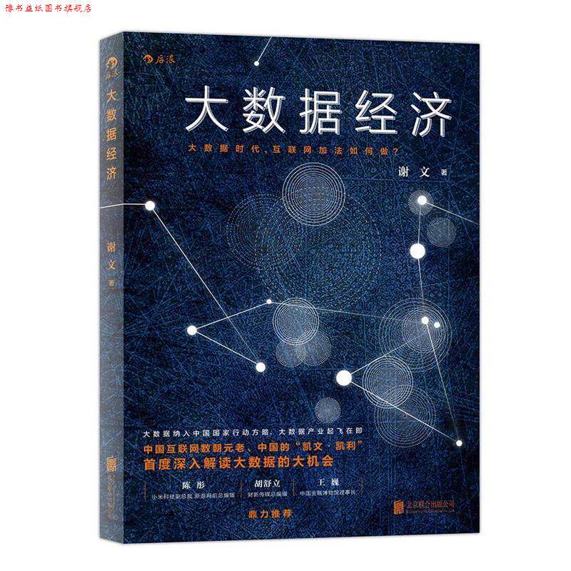【正版书】 大数据经济:大数据时代,互联网加法如何做 谢文 北京联合出版公司