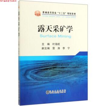【正版书】 露天采矿学 叶海旺,雷涛,李宁 冶金工业出版社