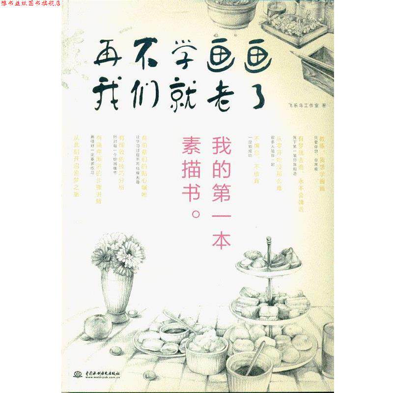 【正版书】 再不学画画我们就老了,我的本素描书 飞乐鸟工作室 中国水利水电出版社